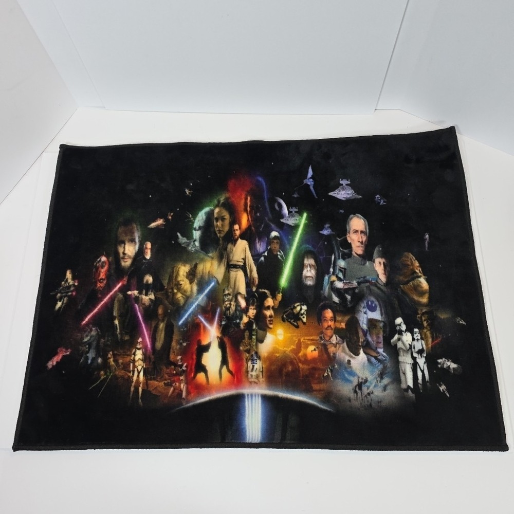 Star Wars Rug, Star Wars Poster Rug, Star Wars 28"by20"
